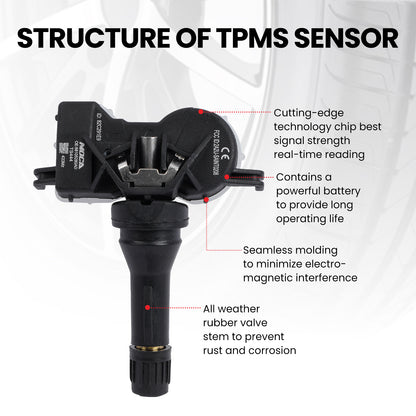 MOCA Tire Pressure Monitoring System TPMS Sensors - TS444
