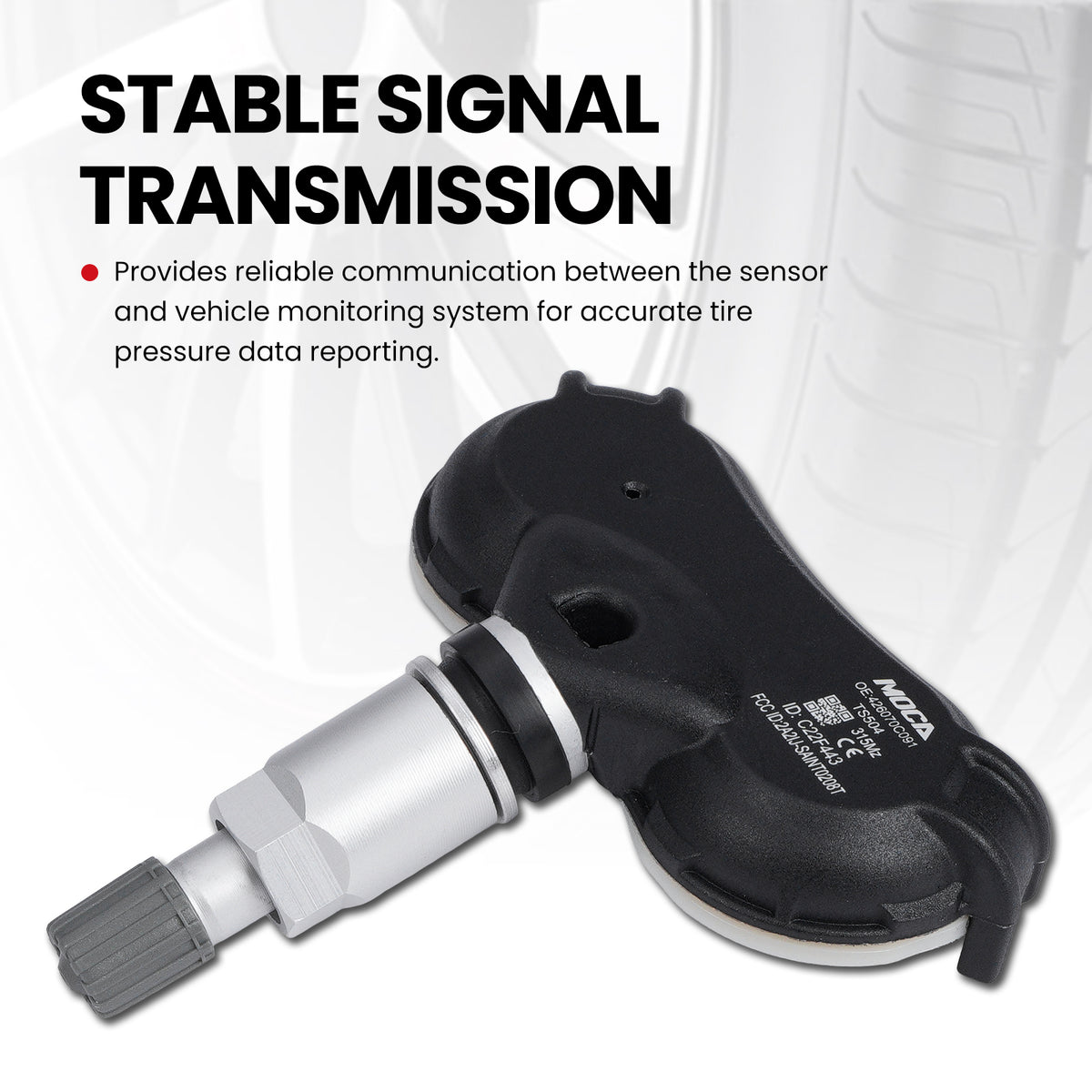 MOCA Tire Pressure Monitoring System TPMS Sensors - TS504