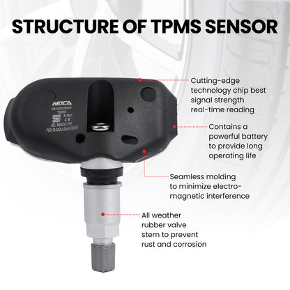 MOCA Tire Pressure Monitoring System TPMS Sensors - TS554