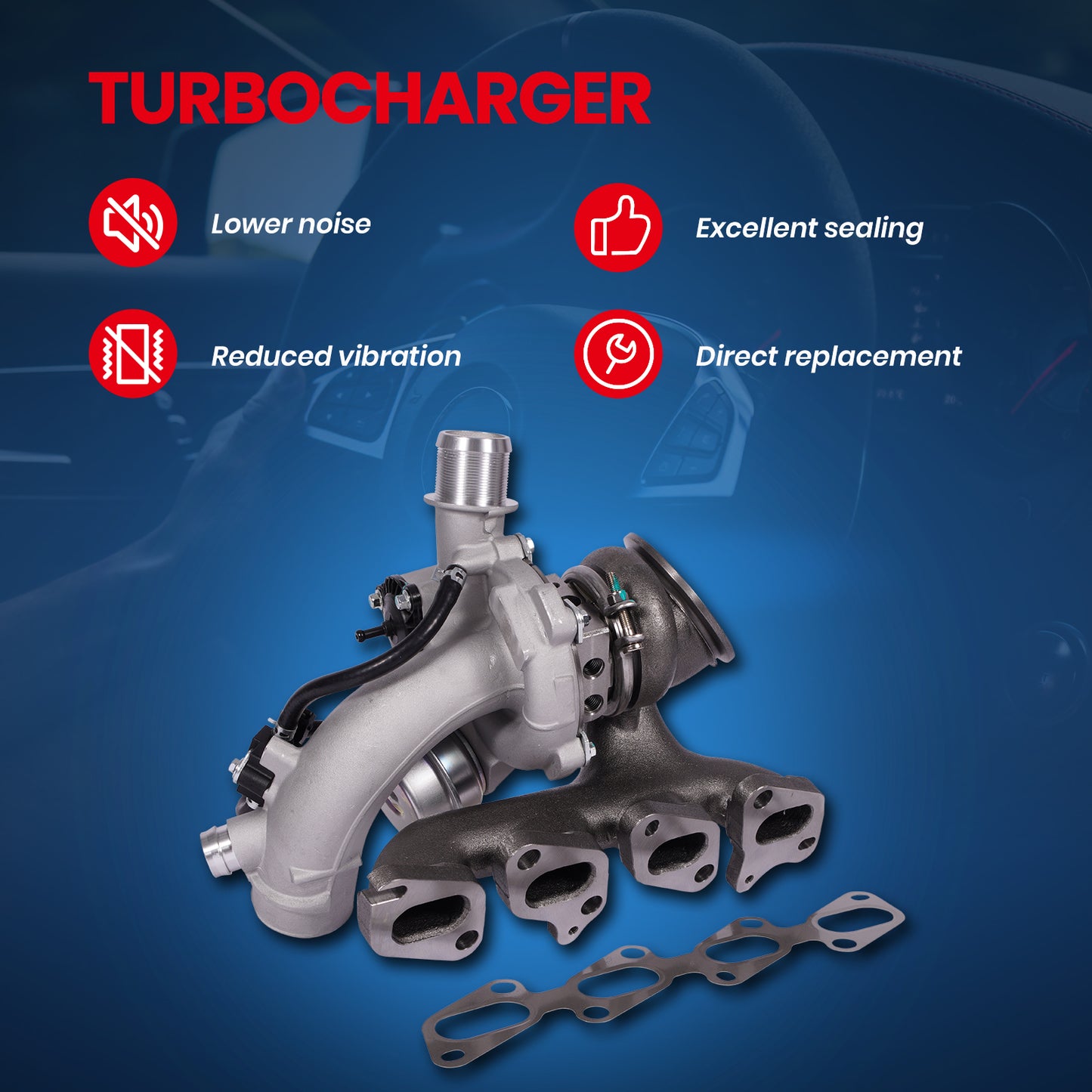MOCA Turbocharger - TUR407