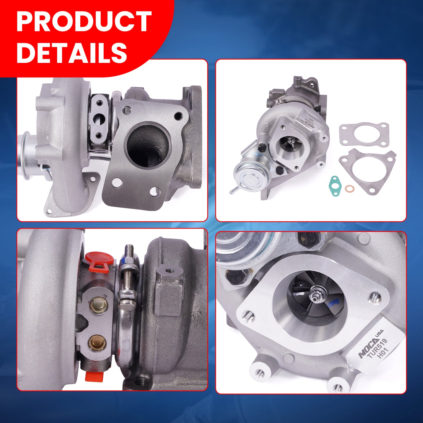 MOCA Turbocharger - TUR519