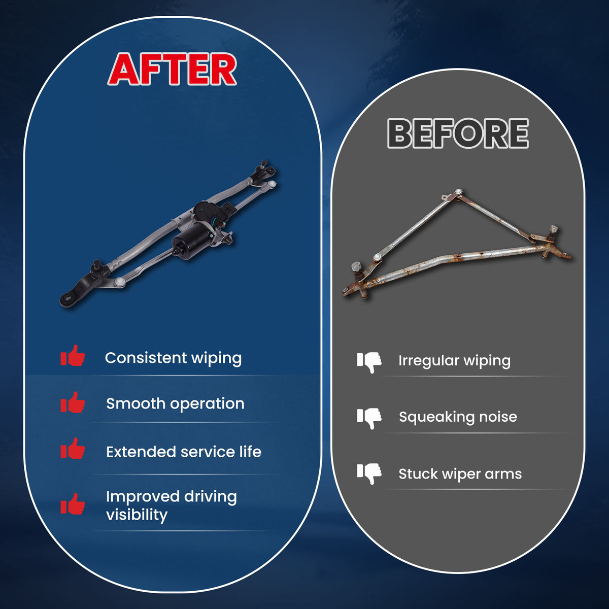 MOCA Wiper Linkage - WL105AS