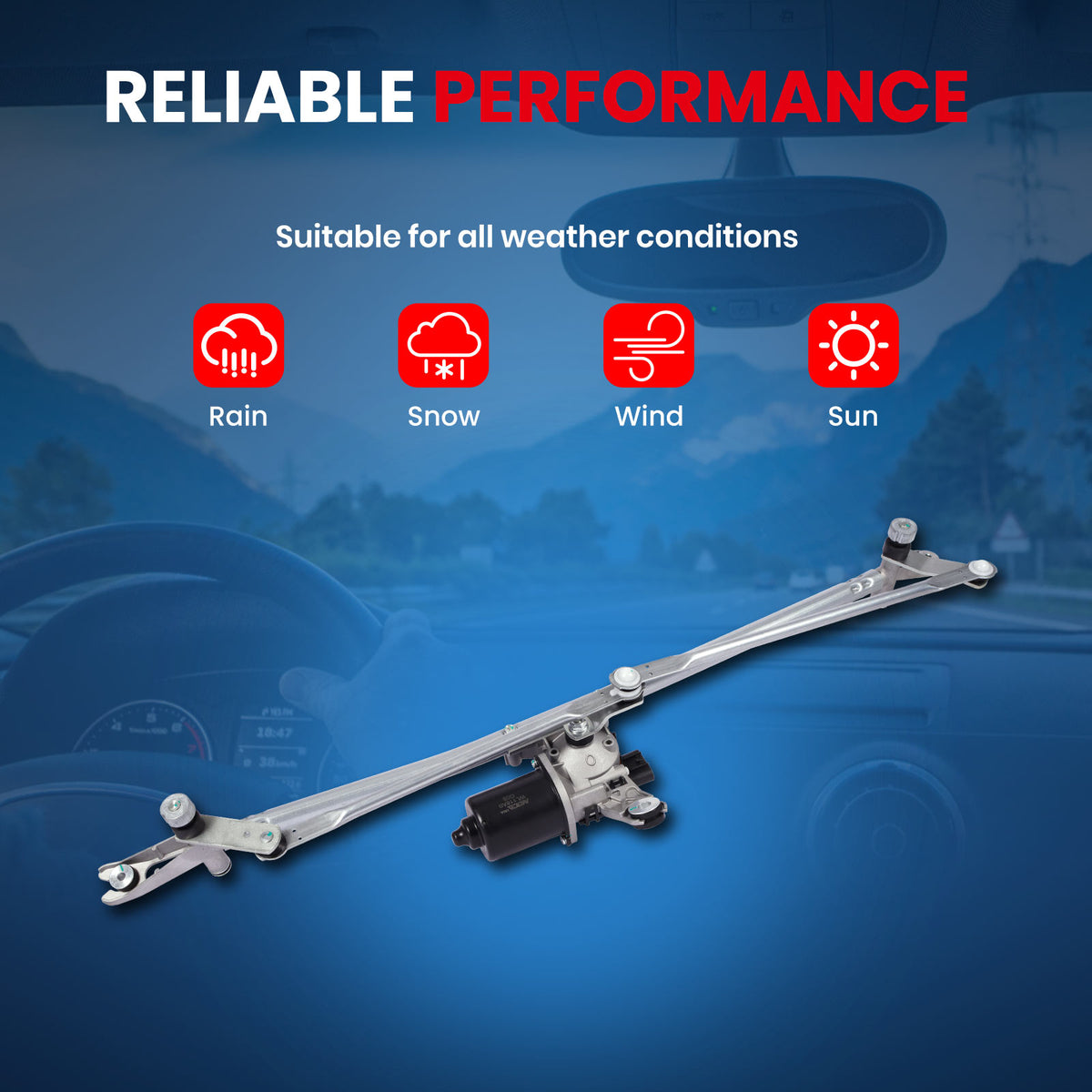 MOCA Wiper Linkage - WL118AS