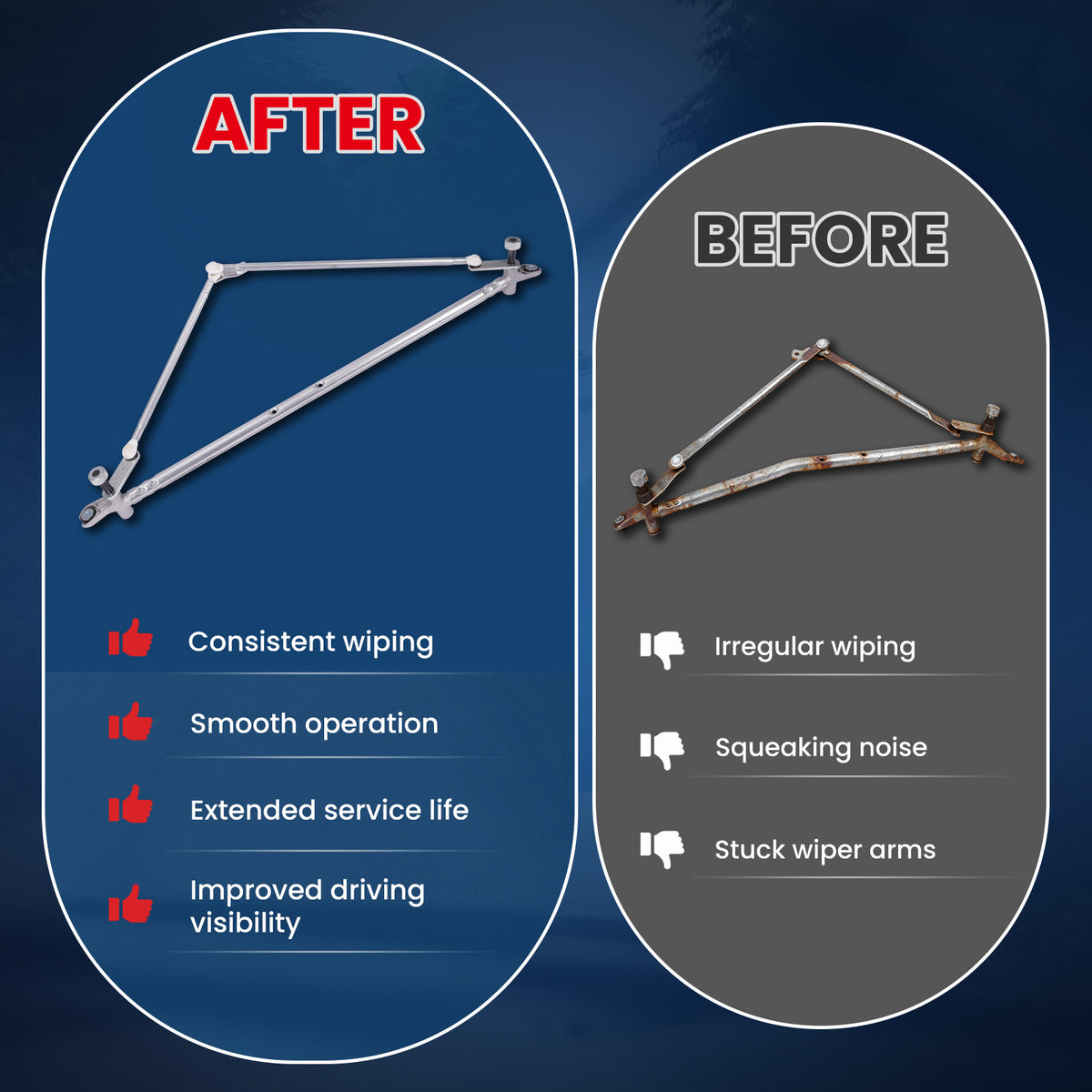 MOCA Wiper Linkage - WL182