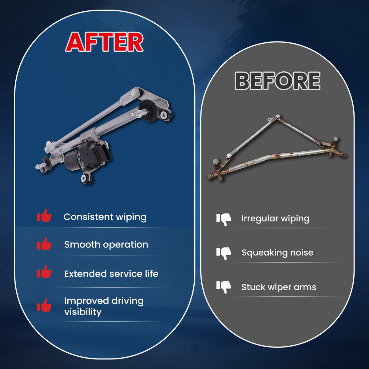 MOCA Wiper Linkage - WL211AS