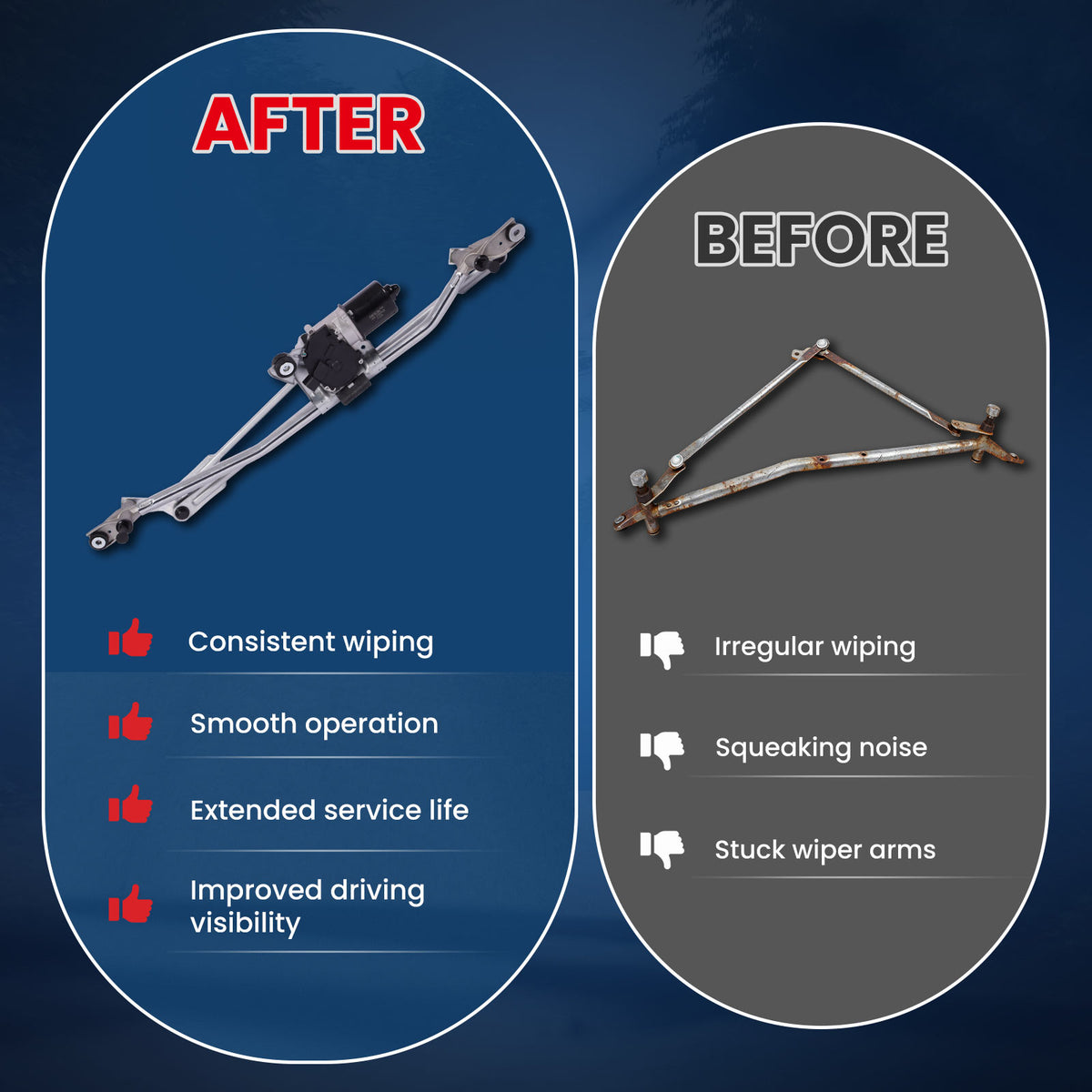 MOCA Wiper Linkage - WL230AS