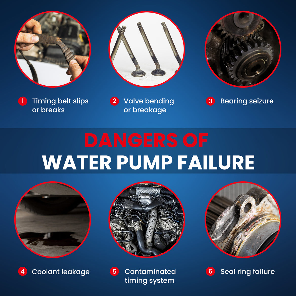 MOCA Engine Water Pump - WP1333