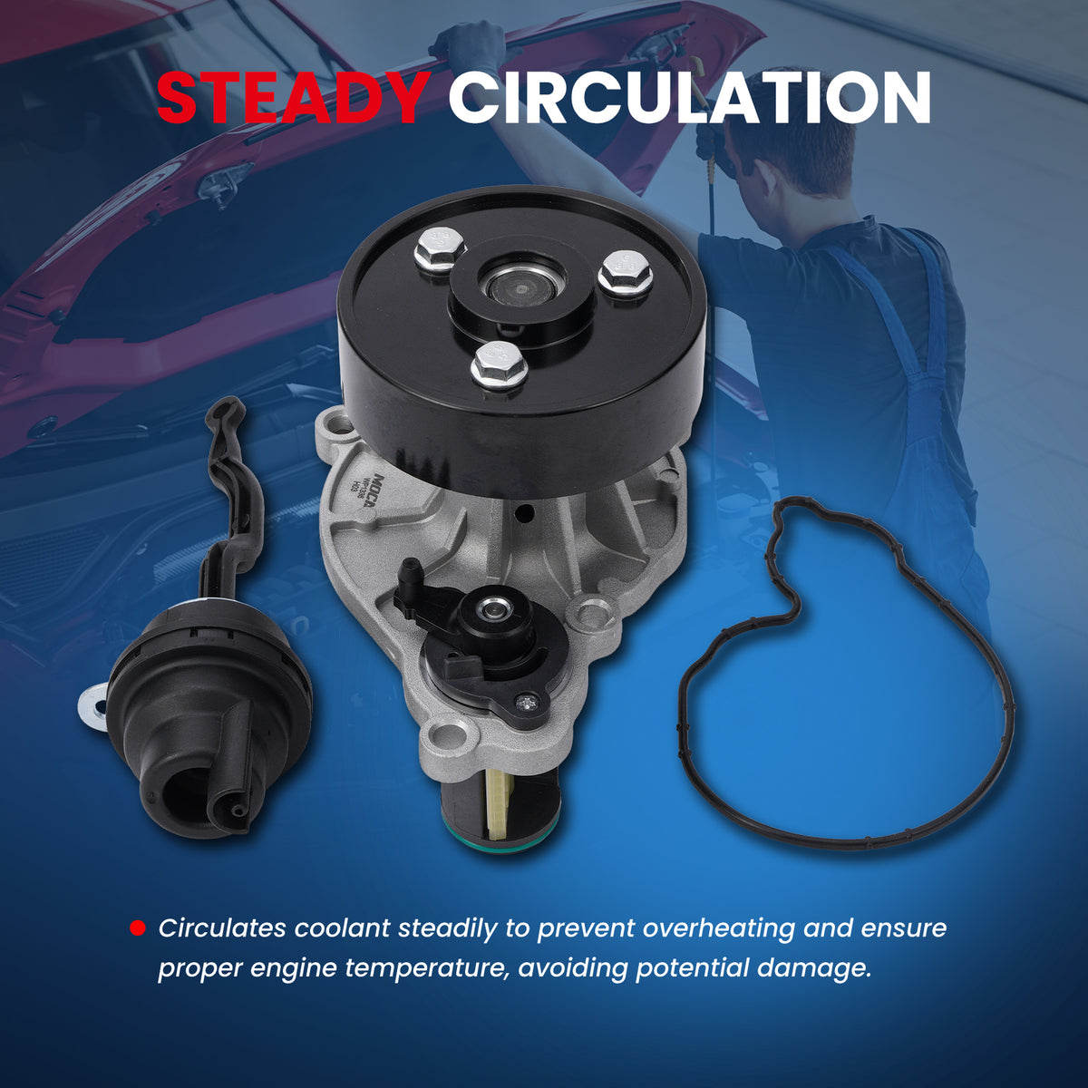 MOCA Engine Water Pump - WP1336