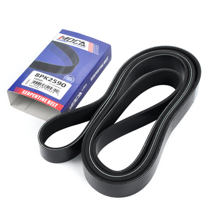 MOCA 8PK2910 EPDM Serpentine Belt Fits 1992 Mercedes-Benz 600SEL 6.0L