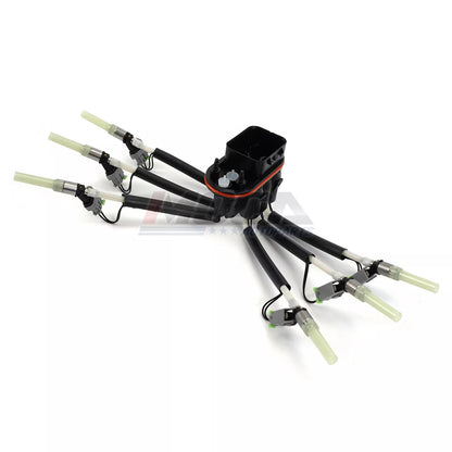 MOCA Spider Fuel Injector 6 Cylinder Fit for 1996-2005 Chevrolet Astro Blazer V6 4.3L & 1996-2004 Chevrolet S10 V6 4.3L & 1996-2001 Oldsmobile Bravada V6 4.3L