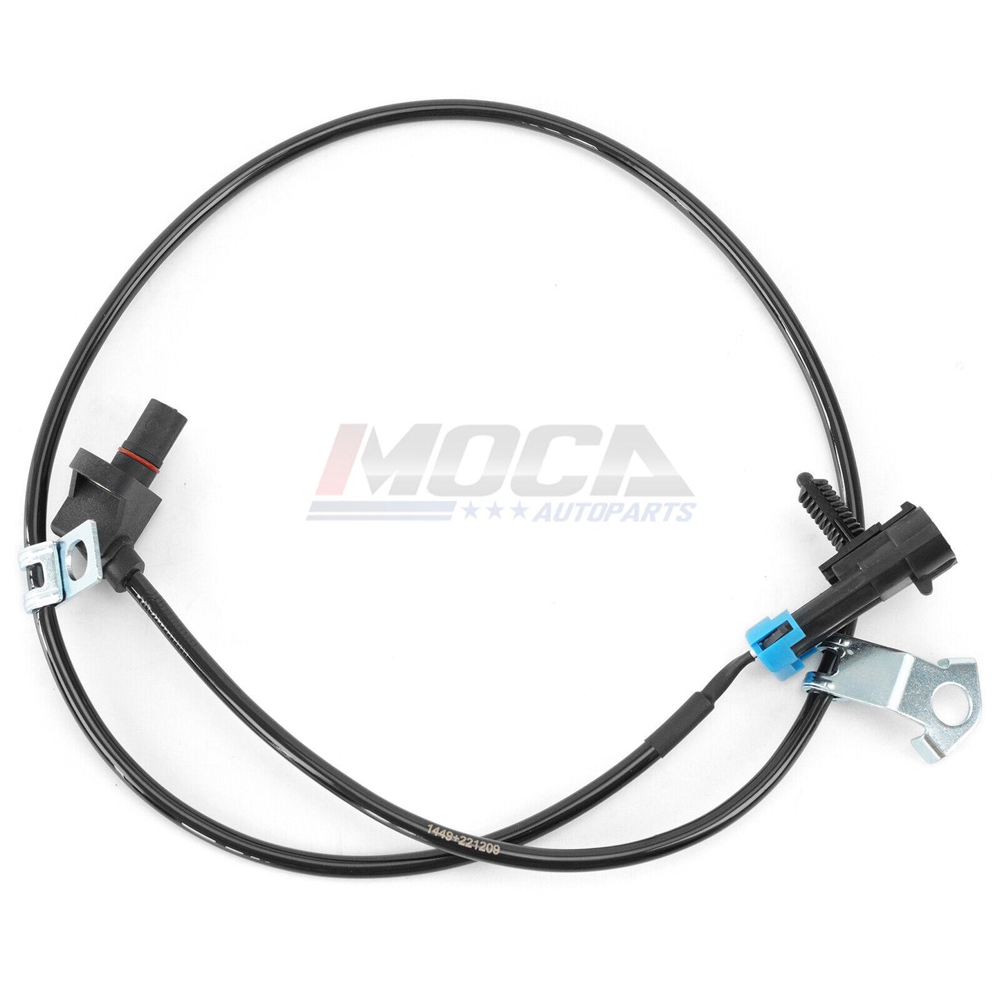 Sensor de velocidad de rueda ABS delantera izquierda MOCA para Chevrolet Astro 1995-2002, Chevrolet K1500 1995-1999 y GMC Safari 1995-2002