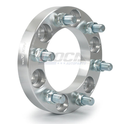 Espaciadores de rueda MOCA de 1 pulgada (2 unidades), adaptadores 6x5,5, pernos 14x1,5 para Cadillac Escalade (1999-2000 y 2002-2014), Chevrolet Silverado 1500 (1999-2014) y GMC Yukon (1996-2014)