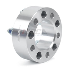 Espaciadores de rueda MOCA de 5 x 4,5 a 5 x 4,5 para Ford Taurus de 4 puertas y 3,5 L (2008-2009), Jeep Liberty Sky de 3,7 L (2008-2009) y Dodge Nitro ATX de 3,7 L (2007-2008). Rosca de 15 mm, 1/2" x 20 (2 unidades), color plateado.