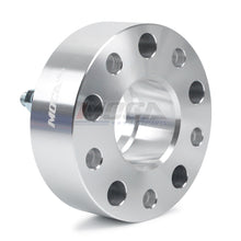 Espaciadores de rueda MOCA de 5x5 a 5x5 para Jeep Commander (2006-2010), Grand Cherokee (1999-2010) y Wrangler (2007-2018). Rosca de 15 mm, 1/2" x 20 (2 unidades), color plateado.