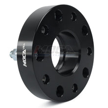 Espaciadores de rueda MOCA de 5 x 5,5 a 5 x 5,5 para Chrysler Aspen (2007-2009), Dodge Dakota (2005-2010), Durango (2004-2009) y Mitsubishi Raider (2006-2009). Rosca de 38 mm, 9/16", 2 unidades, color negro.