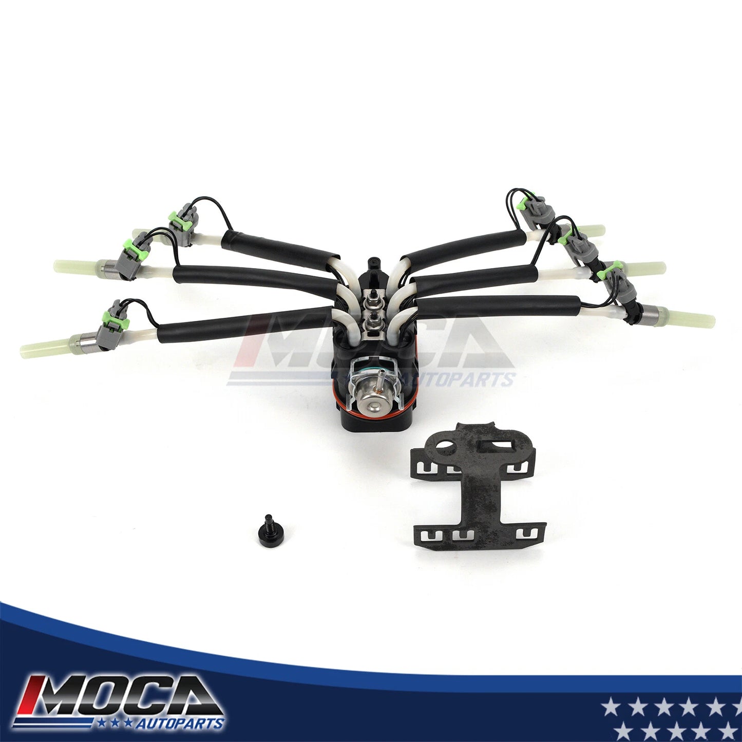 MOCA Spider Fuel Injector 6 Cylinder Fit for 1996-2005 Chevrolet Astro Blazer V6 4.3L & 1996-2004 Chevrolet S10 V6 4.3L & 1996-2001 Oldsmobile Bravada V6 4.3L