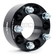 Espaciadores de rueda MOCA de 5 x 4,5 a 5 x 4,5 para Dodge Nitro SXT 3,7 L (2007-2011), Ford Edge SE 3,5 L (2007-2014) y Ford Edge SEL 3,5 L (2007-2014). Rosca de 15 mm, 1/2" x 20, 4 unidades, color plateado.