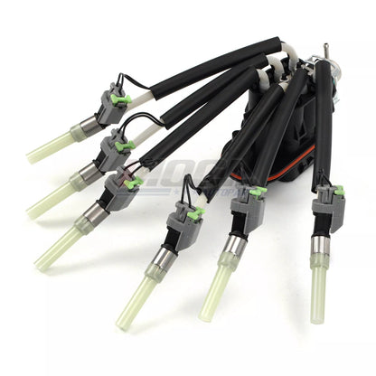 MOCA Spider Fuel Injector 6 Cylinder Fit for 1996-2005 Chevrolet Astro Blazer V6 4.3L & 1996-2004 Chevrolet S10 V6 4.3L & 1996-2001 Oldsmobile Bravada V6 4.3L