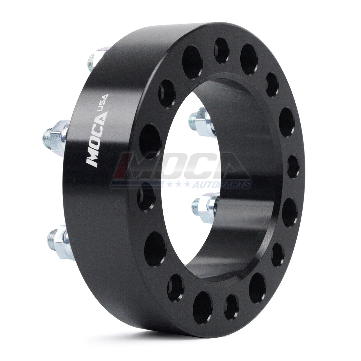 Espaciadores de rueda MOCA de 2 piezas y 2" (8 x 6,5) para Dodge Ram 2500 (1994-2010), Ford F-250 (1975-1997) y Ram 2500 (2011-2014)
