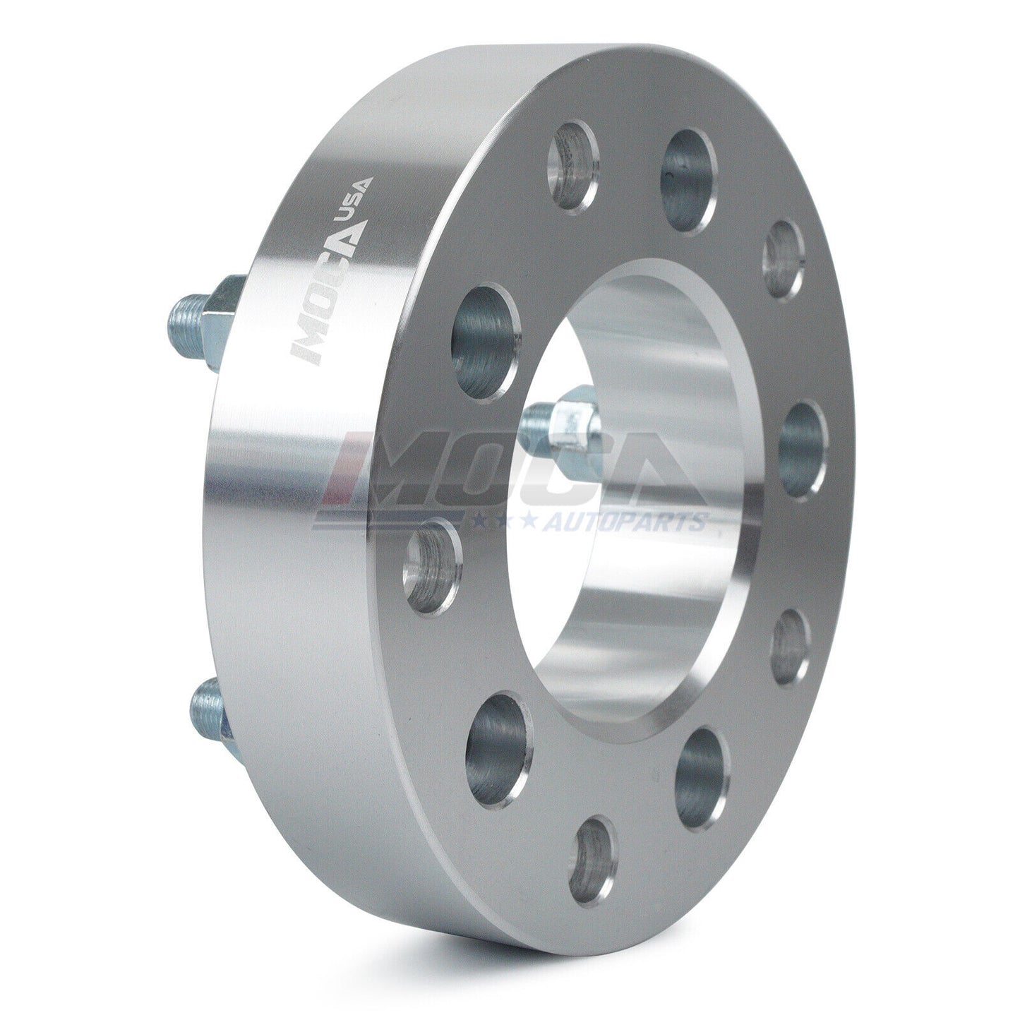 MOCA 4PCS 1.5" Wheel Spacers from 5X5.5 to 5x5 for 1994-2010 Dodge Ram 1500 & 1966-1996 Ford Bronco & 1976-1986 Jeep CJ7