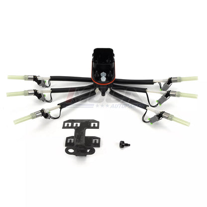 MOCA Spider Fuel Injector 6 Cylinder Fit for 1996-2005 Chevrolet Astro Blazer V6 4.3L & 1996-2004 Chevrolet S10 V6 4.3L & 1996-2001 Oldsmobile Bravada V6 4.3L