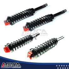 4 amortiguadores de muelle helicoidal de puntal completos compatibles con Honda Civic 1.5L 1.6L L4 de 92 a 95