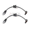 2Pcs ABS Wheel Speed Sensor Rear Left & Right fit Chevrolet Saturn Pontiac 2.4L