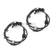 2 sensores de velocidad de rueda delantera derecha e izquierda ABS compatibles con modelos 00-09 Chevrolet Saab GMC Isuzu