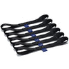 MOCA 6-Pack Soft Loop Tie Down Straps 10643 Lbs Breaking Strength 1.6 x 17 inches, Heavy Duty Tie Down Loops for ATV, UTV, RTV, Dirt Bike, Quad, Motorcycle, Scooter, Jet Ski, Canoe, Boat