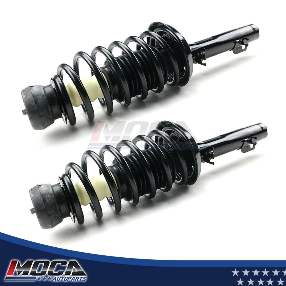 2 amortiguadores de puntal delantero compatibles con Volkswagen Beetle, Golf, Jetta City, años 98 a 09