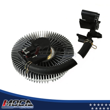 Embrague del ventilador de enfriamiento eléctrico compatible con Chevrolet Trailblazer GMC Envoy Rainier 02-09