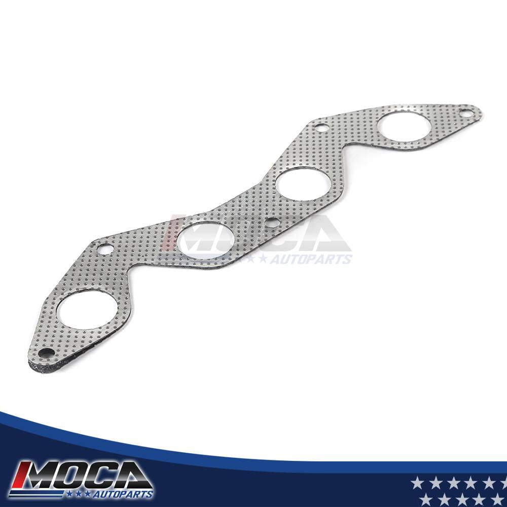 Junta de colector de escape compatible con Honda Civic 1.7L SOHC 16v D17A1, D17A2, D17A6 (modelos 01-05)