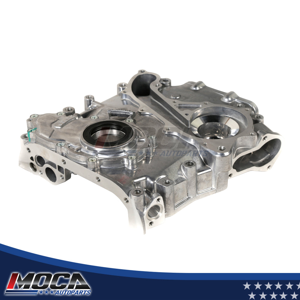 Tapa de distribución de la bomba de aceite compatible con Toyota 4Runner Tacoma T-100 2.7L DOHC 3RZFE 94-04