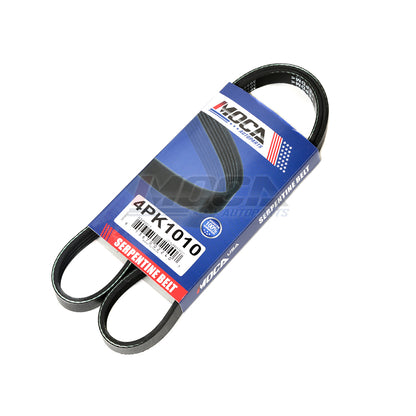 Correa serpentina EPDM compatible con Cadillac 4 puertas 4.6L V8 GAS DOHC 06-08 4PK1010