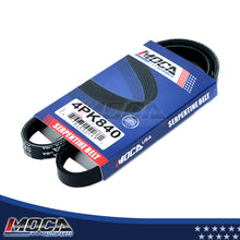 EPDM compatible con Acura 94-96 3 puertas 1.8L l4 GAS DOHC 4PK840 Correa serpentina