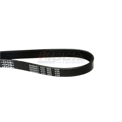 EPDM Serpentine Belt w/o AC Fits for 1984-2001 Toyota Camry Celica RAV4 5PK990