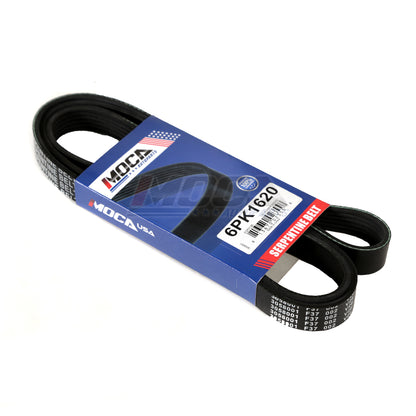 Serpentine Belt 6PK1620 Fit Audi A3 Quattro Subaru B9 Volkswagen Passat Firebird