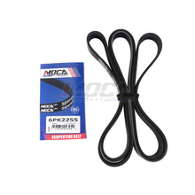 Correa serpentina 6PK2255 compatible con Audi, Chevrolet, Dodge, Ford, Jeep, Buick, Ram, 2.6L-5.7L