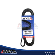 Correa serpentina 6PK2345 compatible con modelos Chevrolet Ford GMC Mercury 82-15 de 4,8 L, 5,3 L y 6,0 L.