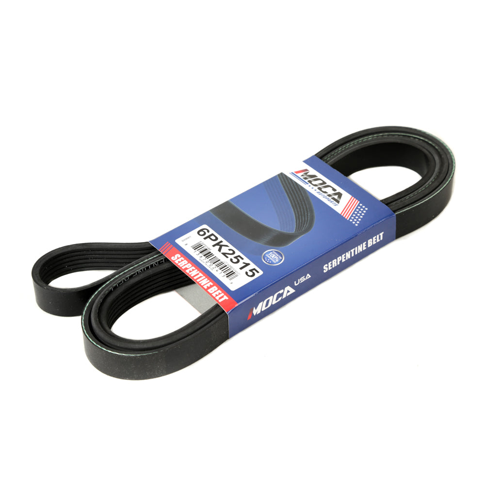 Compatible con CHEVROLET DODGE FORD GMC ISUZU PLYMOUTH 2.8-6.8L Correa serpentina 6PK2515