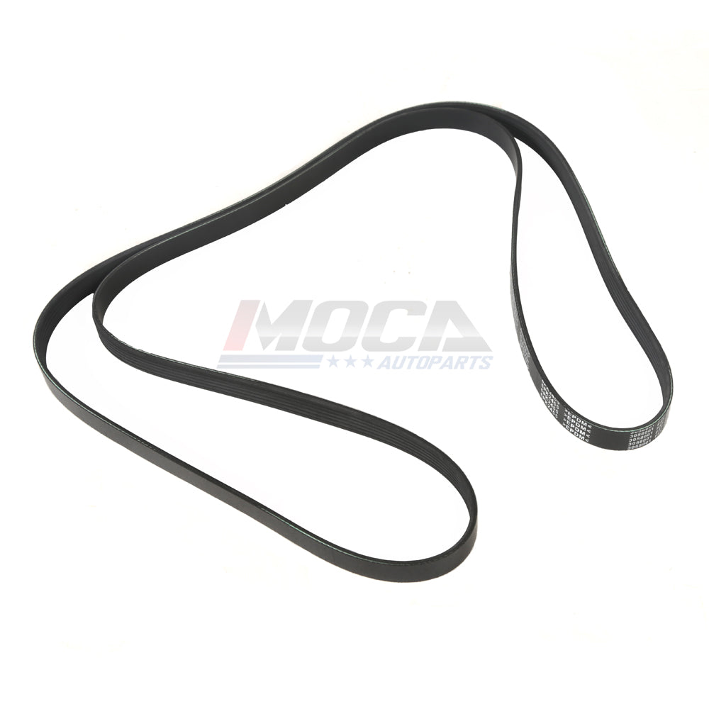 Serpentine Belt Fits FORD E-150 250 350 450 F-250 350 450 EPDM 6PK2530 MOCA