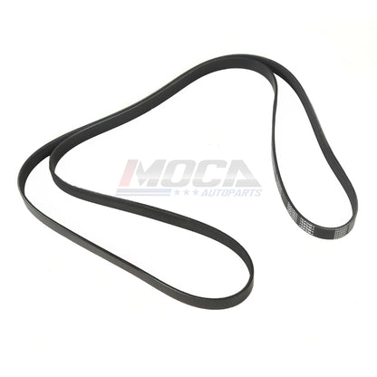 Serpentine Belt Fits FORD E-150 250 350 450 F-250 350 450 EPDM 6PK2530 MOCA