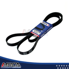 Correa de transmisión serpentina compatible con Kia Forte, Ford Mustang, Hyundai Sonata 6PK2590 MOCA