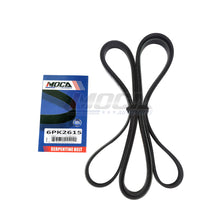 Correa serpentina EPDM compatible con AM General Buick Ford GMC Oldsmobile 2.1-8.1L 6PK2615