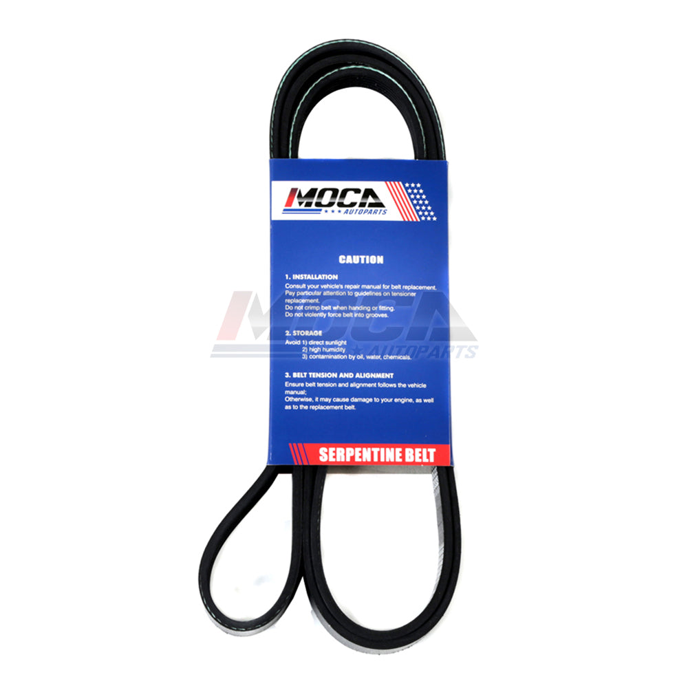 EPDM Serpentine Belt Fits Buick Cadillac Chevrolet GMC Pontiac Saturn 6PK2805