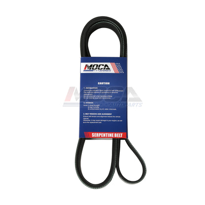 Correa serpentina EPDM compatible con Jeep Grand Cherokee 95 5.2L GAS OHV 7PK2275