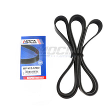 EPDM compatible con Ford Lincoln 97-01 4.6L5.4L 8PK2490 GAS SOHC DOHC Correa Serpentina