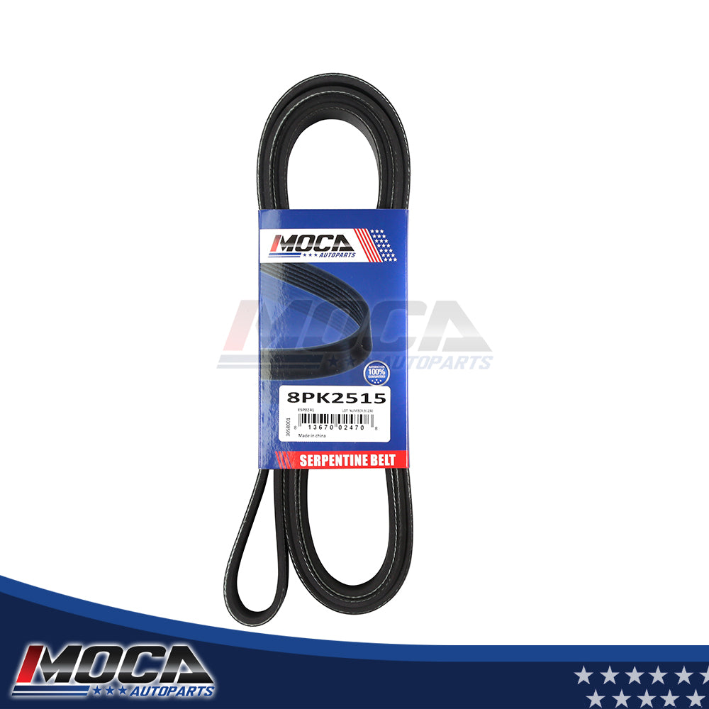 MOCA Correa serpentina para Ford Excursion E150 E250 F150 F250 5.4L 8PK2515 97-04