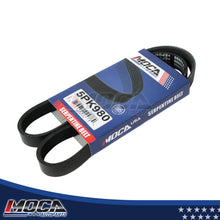 Correa de transmisión serpentina EPDM compatible con BMW, Chevrolet, Mazda, Pontiac y Toyota 5PK980