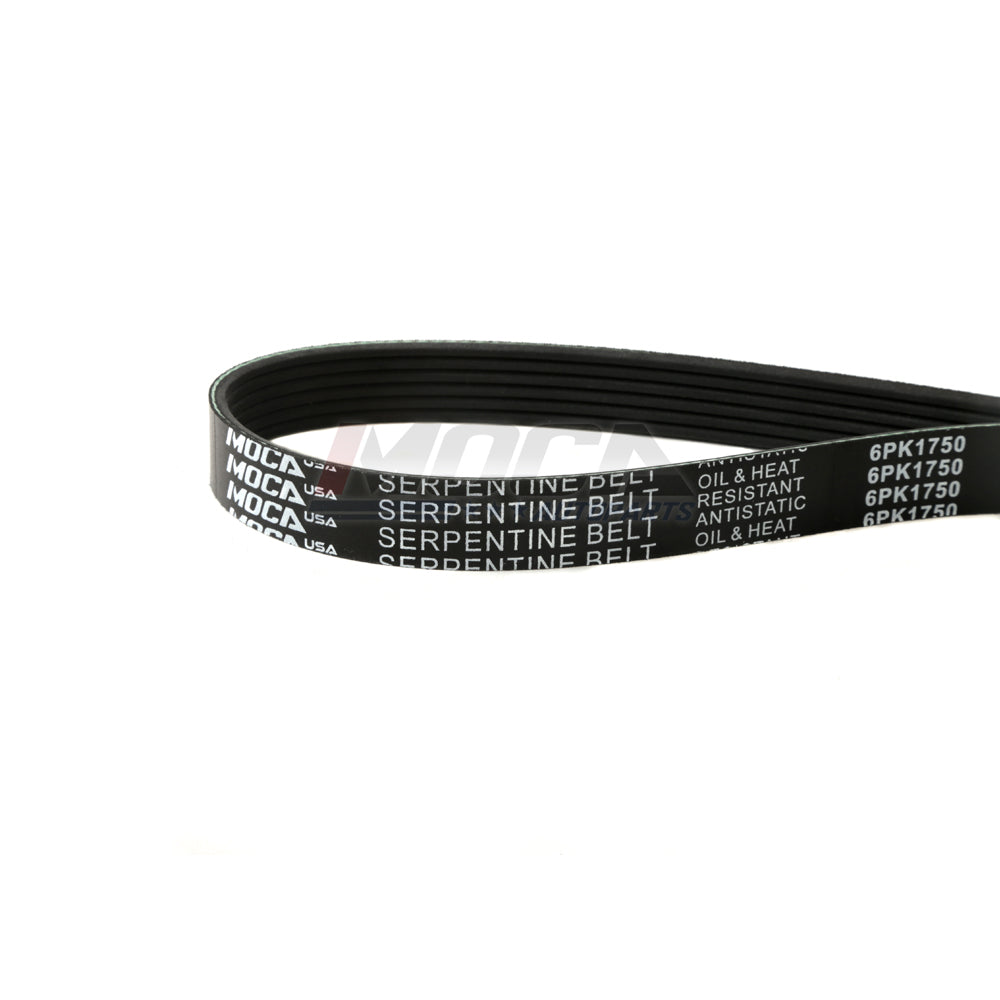 EPDM 6PK1750 Compatible con Buick, Chevrolet, Ford, Jeep, Mazda y Oldsmobile Serpentine